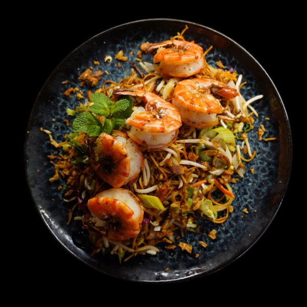 TIGER PRAWNS FRIED NOODLE